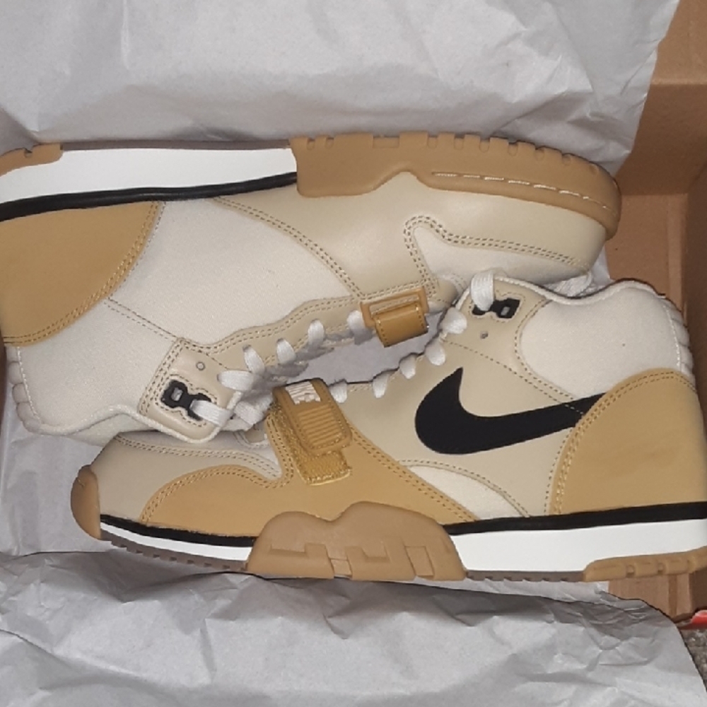 Nike Air Trainer I Coconut Milk/Black Team Gold BNIB